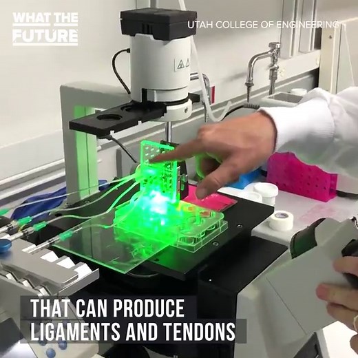 3D-printing human tissue - Video