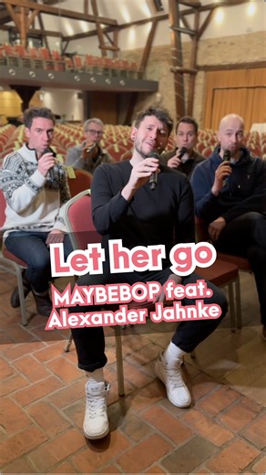 MAYBEBOP on Instagram: "Let Her Go 🔥🎤 @passengermusic a cappella cover 👉 @maybebopofficial feat @alexanderjahnke.official #lethergo #passenger #maybebop #alexanderjahnke #dsds"