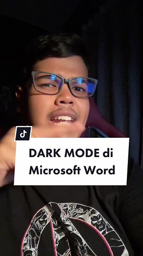 DARK MODE di Microsoft Word: Kenapa Layar Hitam?