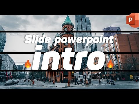 HƯỚNG DẪN THIẾT KẾ VIDEO INTRO ĐẸP VỚI SLIDE POWERPOINT