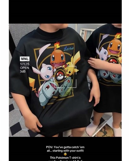 Comfy Pokémon T-Shirt Perfect for Fans and Outfits
