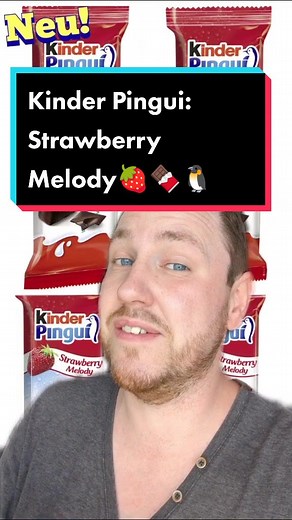 Delicious Kinder Pingui Strawberry Melody: A Sweet Treat!