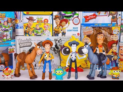 Unboxing and Review of Disney Pixar Toy Story Toys! Woody and Buzz Lightyear