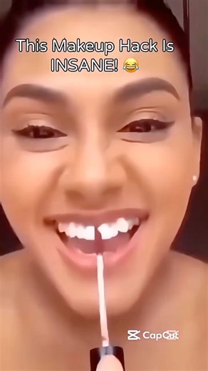 I Tried This Makeup Hack for Beginners 😳✨ #beautyhacks