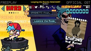 Looping the Rooms FANCHART Mod for Friday Night Funkin' | FNF Mods