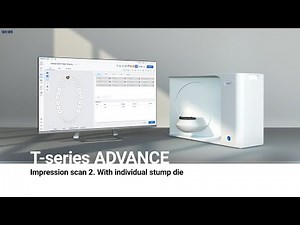 MEDIT T-series Desktop Scanner Advance course - Impression scan with Stump die