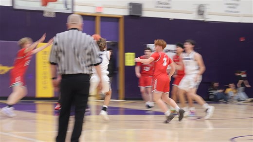 TADDER TRIPLE Middletown's Willy Tadder sinks a 3-pointer during an 87-38 win over Upper Lake during North Central League I varsity boys basketball action Tuesday night in Middletown. (Video by Brian Sumpter) | Lake County Sports
