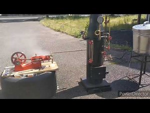 PM research #6 steam engine and 8" boiler