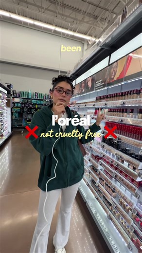 save this for your next trip to @Walmart 👀💙 DISCLAIMER: WATCH THE WHOLE VIDEO / PAY ATTENTION TO THE ON SCREEN TEXT BEFORE COMMENTING NONSENSE. ☺️ thank you for being @Leaping Bunny Program CF 🐰💝: @Milani Cosmetics @COVERGIRL @rimmellondonus i would love to see @NEUTROGENA®️ @loréal paris usa @Profusion @Physicians Formula @Maybelline NY @elfcosmetics @ALMAY @wetnwildbeauty @Revlon Cosmetics @LA COLORS Cosmetics get leaping bunny certified to give us consumers peace of mind while shopping CF