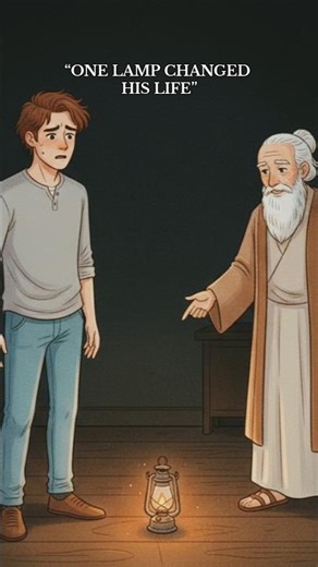 One Lamp Changed His Life #shorts #story #moral
