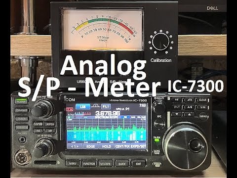 Analog S/P-meter for Icom IC-7300.
