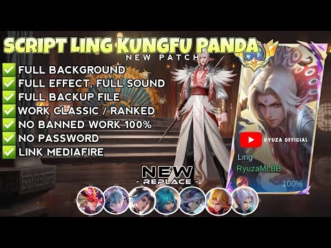 Script Skin Ling Kungfu Panda - Lord Shen No Password | Full Effect Voice | Patch Terbaru