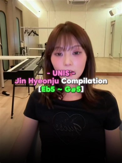 Hyeonju Compilation [E♭5 ~ G♯5] Her mix is crazyyyy underrated queen #UNIS #JINHYEONJU #elisiaparmisano #gehleedangca