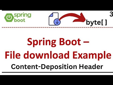 File Download In SpringBoot | How to Download File From Server in SpringBoot