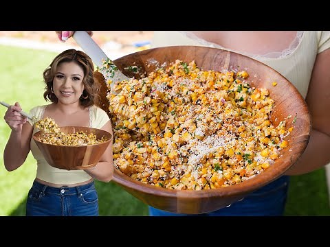 The Perfect ENSALADA DE ELOTE for your next gathering | Mexican Street Corn Salad