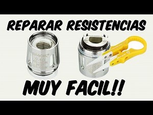 COMO REPARAR RESISTENCIAS QUEMADAS