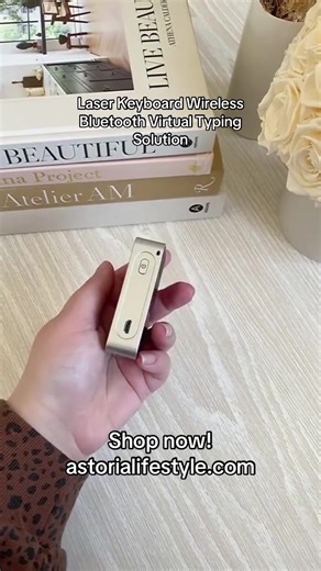 Tired of bulky keyboards? This Laser Keyboard projects a virtual typing surface anywhere—wireless, compact, and ultra-convenient. #techgadgets #smartoffice #wirelesskeyboard #productivitytools #musthave