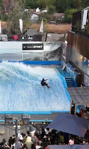 Barrel FlowRider Surf Machine Wave House Santiago La Ola Mall Sport Flowboarding Derek Zoobanger