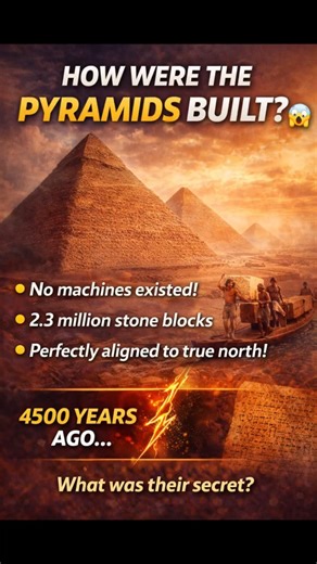 How Were the Pyramids Built 4500 Years Ago? 😳