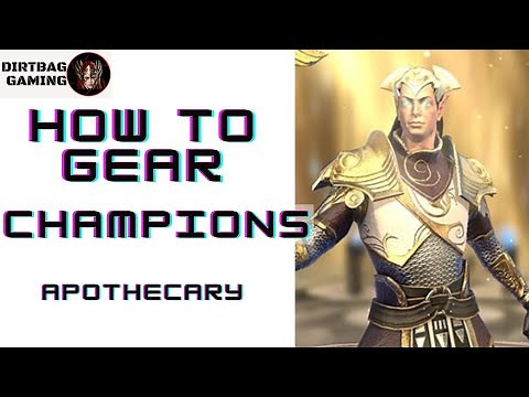 HOW TO GEAR APOTHECARY | RELENTLESS | Raid Shadow Legends Gear Guide