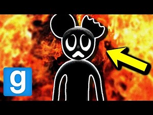 I set CARTOON MOUSE on FIRE 🔥🔥... Garry's Mod Trevor Henderson |SHOOTABIRDIE