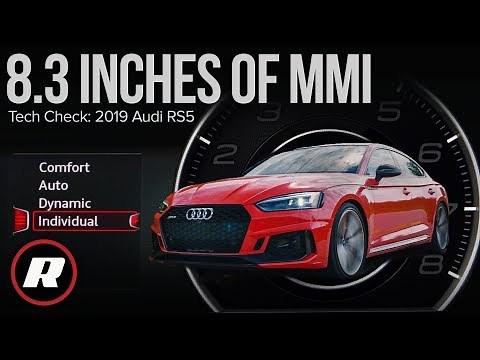 Tech Check: 2019 Audi RS5 Sportback's MMI infotainment is still great