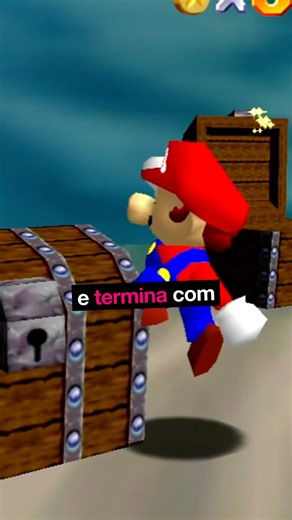 ELA É A ESTRELA MAIS FÁCIL DA FASE DA ÁGUA DO SUPER MARIO 64 NINTENDO