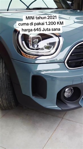 ✅✅ Harga bekas mobil baru KM 1.200 Mini Cooper countryman - warna hero : sage green - NIK : 2021 LCI 2 (Speedo Digital) sama seperti nik 2024 - Km 1.200 record service - full standard layaknya mobil baru - pajak on 9. 2026 plat B - masih free service sampai 2026 - tidak bekas nabrak banjir 100% - electric power back door kick sensor - leather seat - apple car play - Mini intelligent Harga Rp 645 Juta 082122506201 #jualan #minicooper #mobilsuv #jualmobilbekas