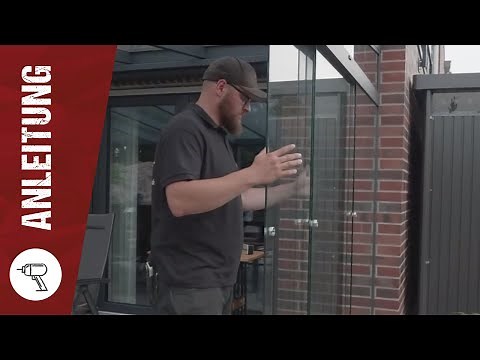 How to install a sliding glass wall | www.steda.de