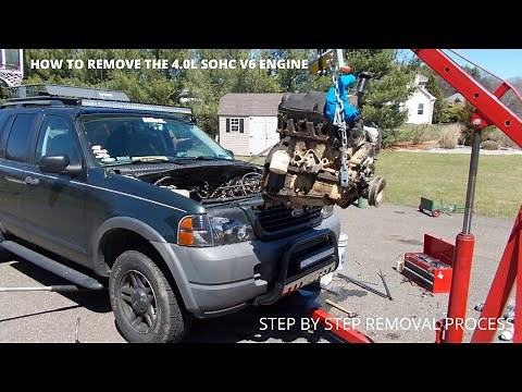 How to Remove an Engine - 2002-2005 Ford Explorer