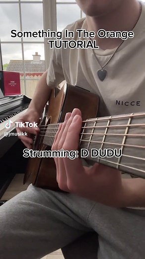 How to Play 'Something in the Orange' on Guitar | Full Tutorial