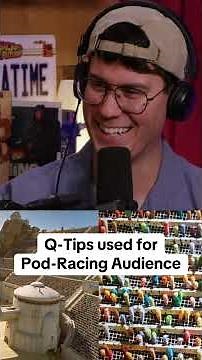 Q-Tips were used as the crowd in the Pod Racing scene from Star Wars: The Phantom Menace! . . . . .