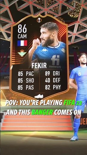 POV: You're Playing FIFA 22 and this BANGER comes on... #fifa22