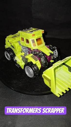Transformers Scrapper #transformerscartoon #transformerscollection #g1transformers
