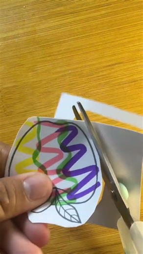 Perfect Cut |Colloring and Cutting #scissormagic