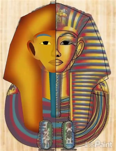 King tut drawing