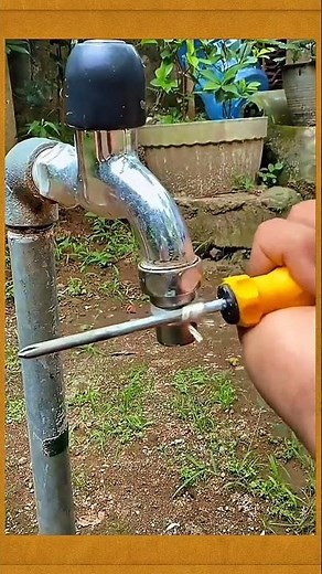 How to remove a faucet without a wrench #practicalknots#sharelifehacks #practicaltips