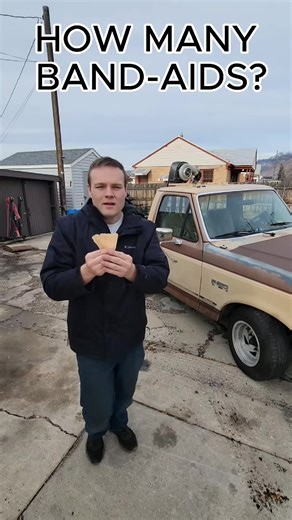 Truck VS Band-Aids #Science #ford #trending #fyp | Ford Truck