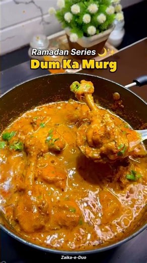 Restaurant Style Dum Ka Murg 🍗 | Easy Recipe #foodreels #food #viral #trending