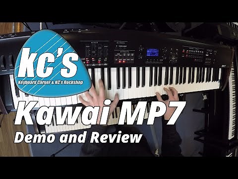 Kawai MP7 - Demo and Review - Sounds, Setups and Mixer Control