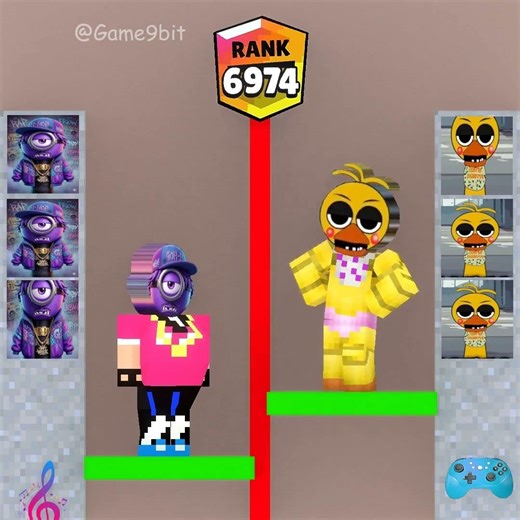 Sprunki Toy Chica vs Evil Minion, who is the winner?!