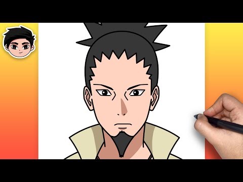 How To Draw SHIKAMARU (Adult) | Boruto - Step By Step Easy For Beginners