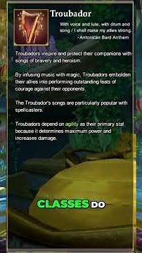 Troubadour Class Guide: What is the Best Solo Class in Everquest 2? #shorts