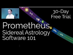 Prometheus Sidereal Astrology Software 101 - Free 30-Day Trial