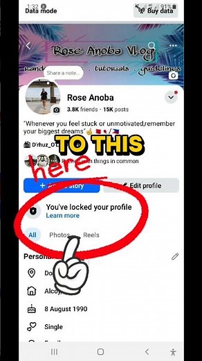 HOW TO LOCKED FACEBOOK PROFILE 2026 NEW SET UP #howto #facebook #lockprofile #fyp #shorts #foryou