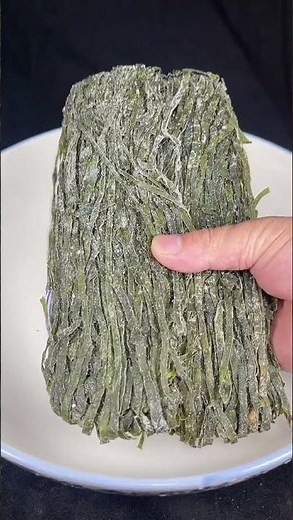 Summer is the season to eat kelp, the kelp cooked by many people is fishy and not delicious