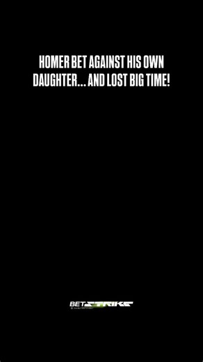 WinStreakLegend on Instagram: "Title: The Simpsons In this classic moment from The Simpsons, Homer makes the ultimate gamble—betting against his own daughter, Lisa. Watch as he confidently places his bet, only to be utterly defeated by her genius. The fallout? A pile of cash, a shattered ego, and one very smug Lisa. This clip is a perfect blend of family chaos and hilarious betting fails. Don’t forget to like, share, and subscribe for more iconic moments from Springfield! #TheSimpsons #HomerSimp