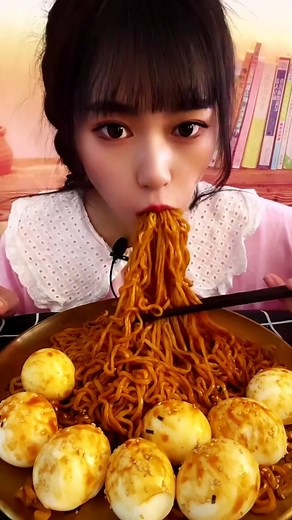 4.8K views · 66 reactions | Eat eat noodle mixed egg boiled so very very delicious eating #asmrsoap #explore #fluffyslime #eatingshow #slimes #soap #eating #spongeasmr #slimer #foodporn #sponge #asmrtingles #asmrcrunch #soapcutting #viralreels | My ASMR | Facebook