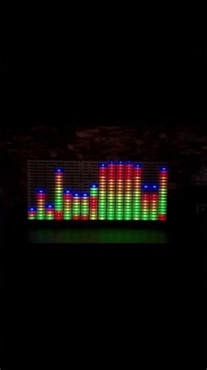 16-Band LED Audio Visualizer #spectrumanalyzer