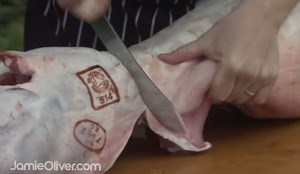 How to cut up a lamb